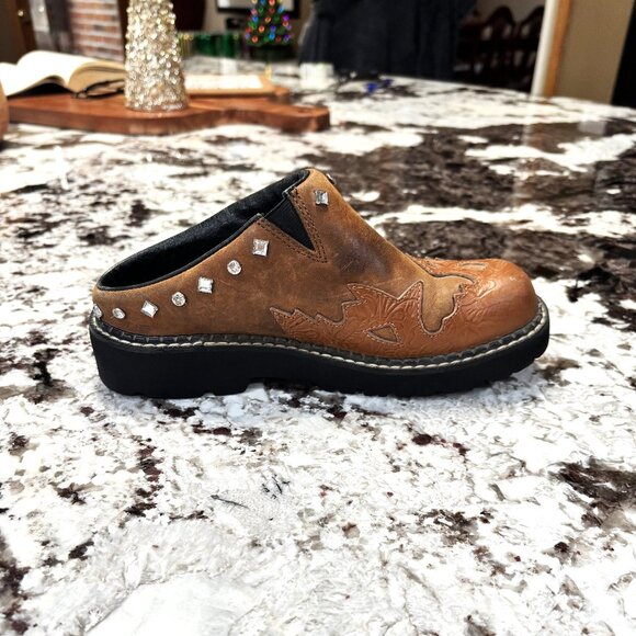 Roper Laces Clogs, Size 7 - Picture 7 of 8